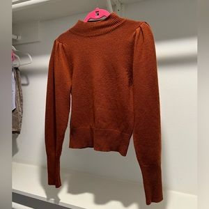 ASTR rust colored sweater